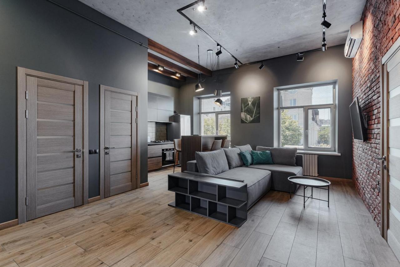 Appartamento Deribasovskaya 18 Loft Odessa Esterno foto